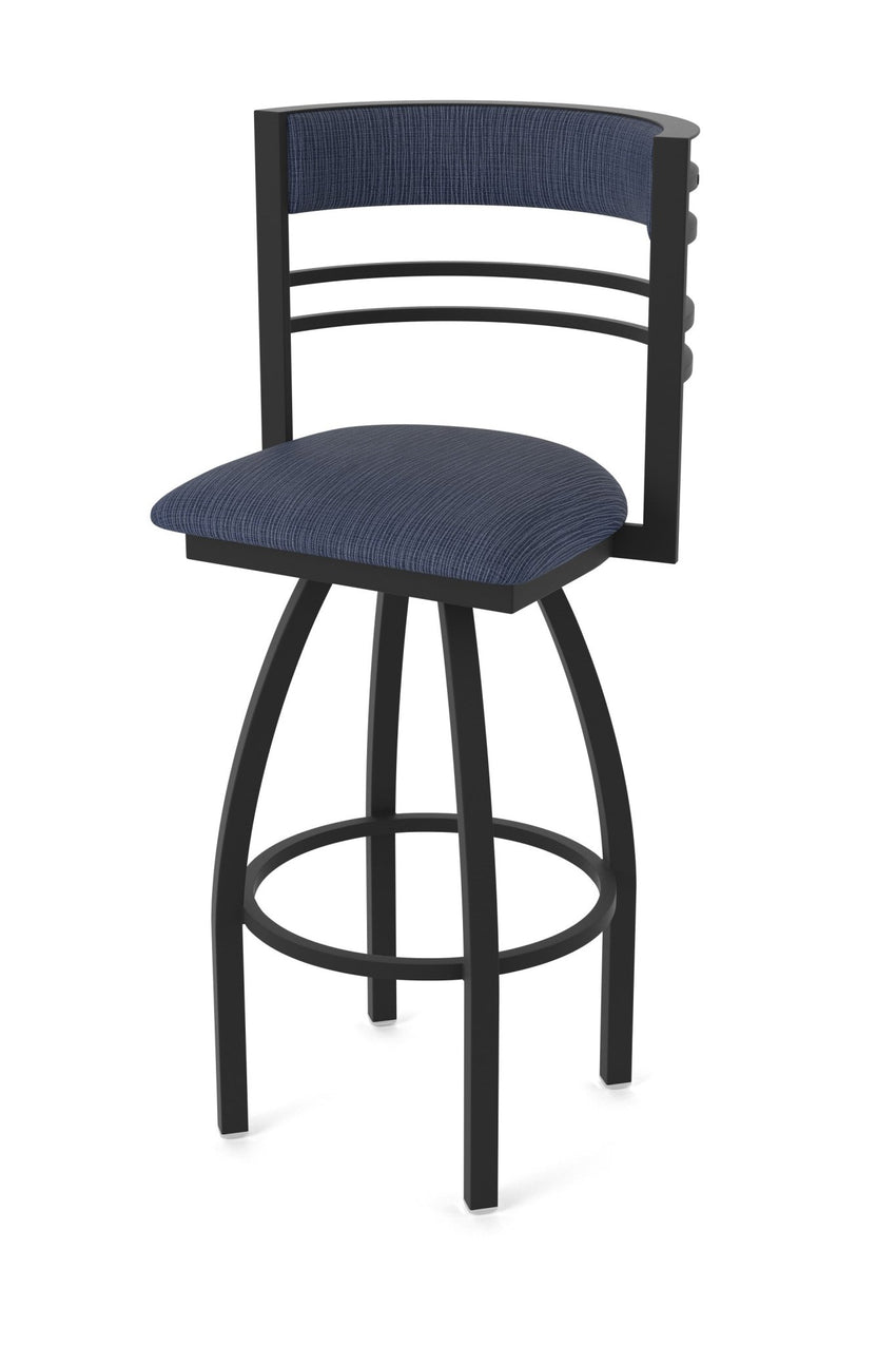 Holland Bar Stool 860 Hunter Swivel Counter Stool Upholstered Seat 25"H (HBS - 860 - CS - UP - 25H) - SchoolOutlet