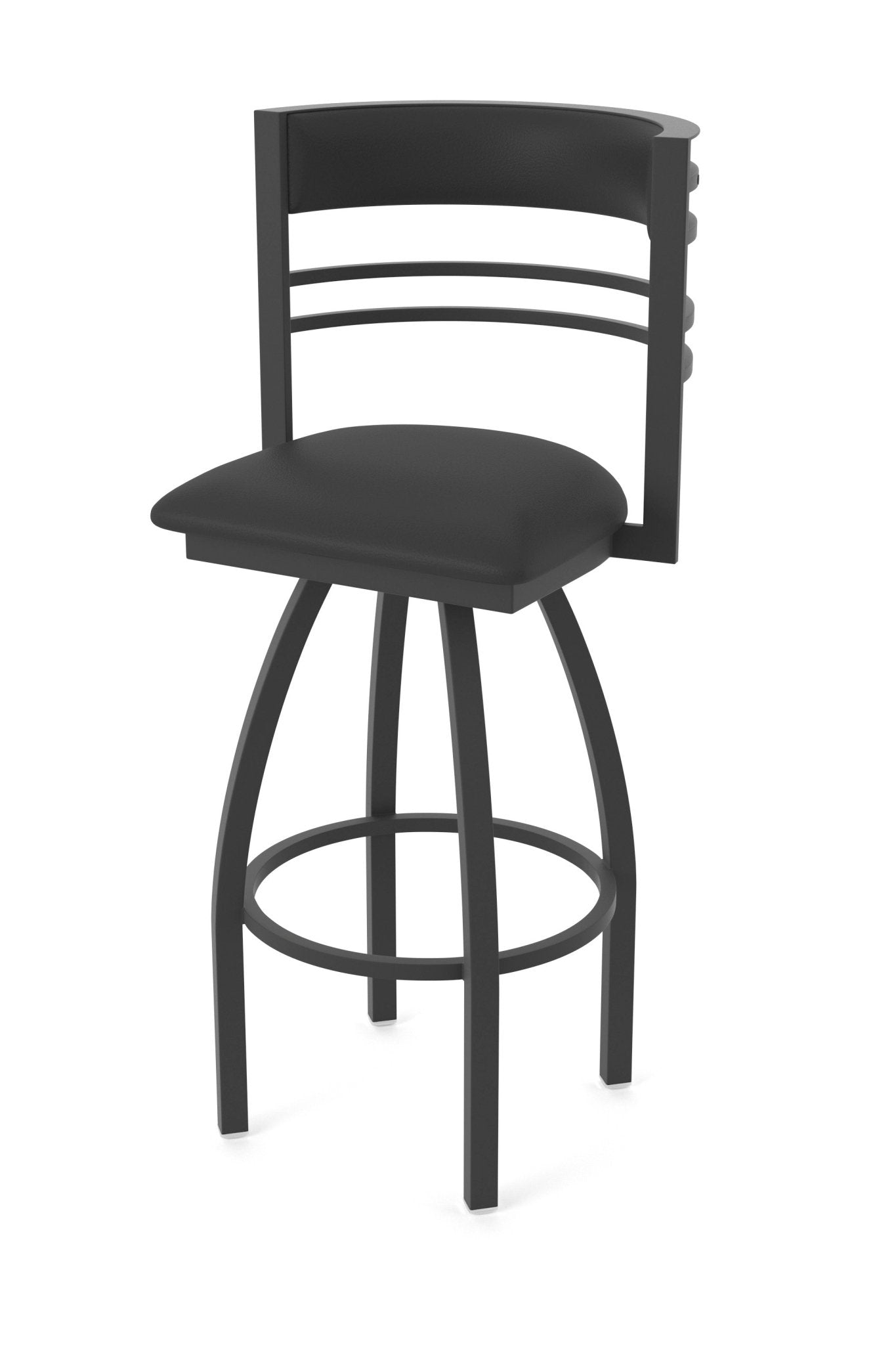 Holland Bar Stool 860 Hunter Swivel Counter Stool Upholstered Seat 25"H (HBS - 860 - CS - UP - 25H) - SchoolOutlet