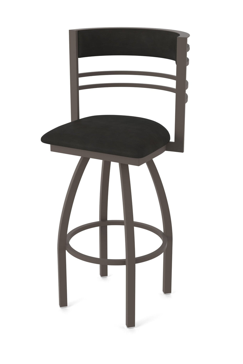 Holland Bar Stool 860 Hunter Swivel Counter Stool Upholstered Seat 25"H (HBS - 860 - CS - UP - 25H) - SchoolOutlet