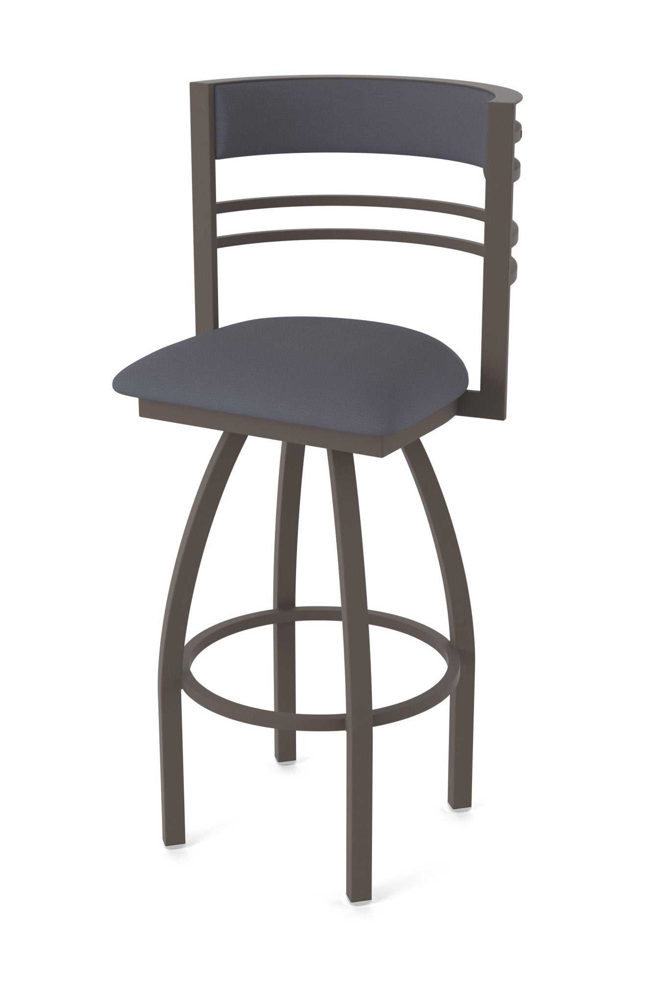 Holland Bar Stool 860 Hunter Swivel Counter Stool Upholstered Seat 25"H (HBS - 860 - CS - UP - 25H) - SchoolOutlet
