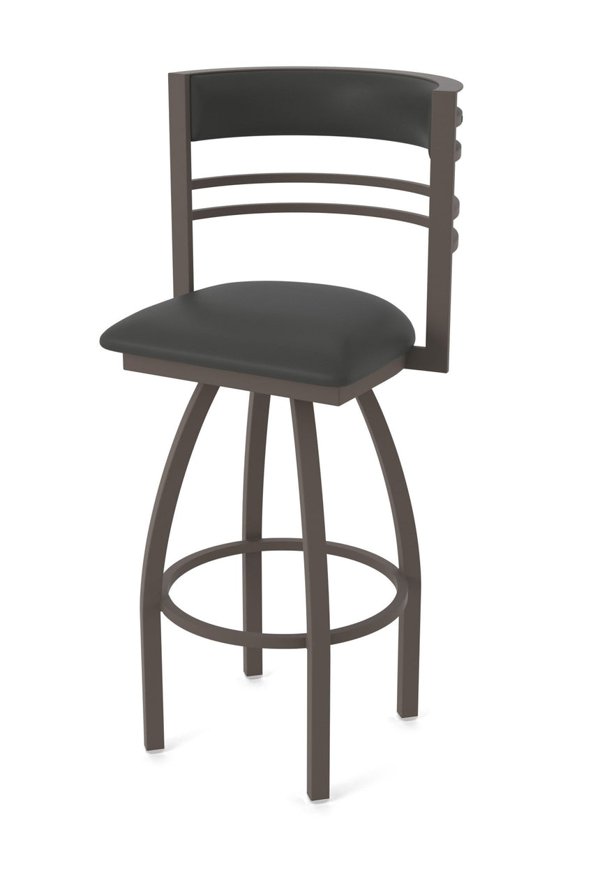 Holland Bar Stool 860 Hunter Swivel Counter Stool Upholstered Seat 25"H (HBS - 860 - CS - UP - 25H) - SchoolOutlet
