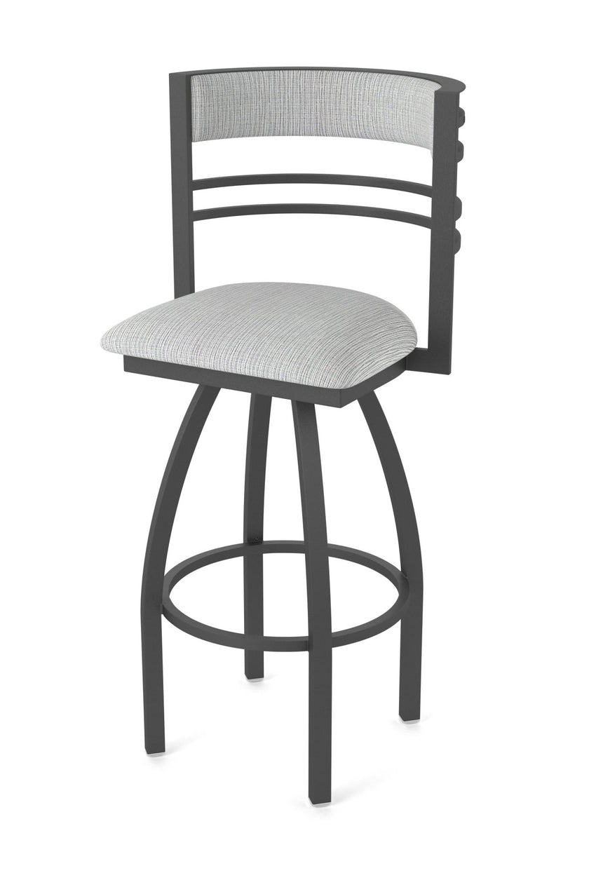 Holland Bar Stool 860 Hunter Swivel Counter Stool Upholstered Seat 25"H (HBS - 860 - CS - UP - 25H) - SchoolOutlet