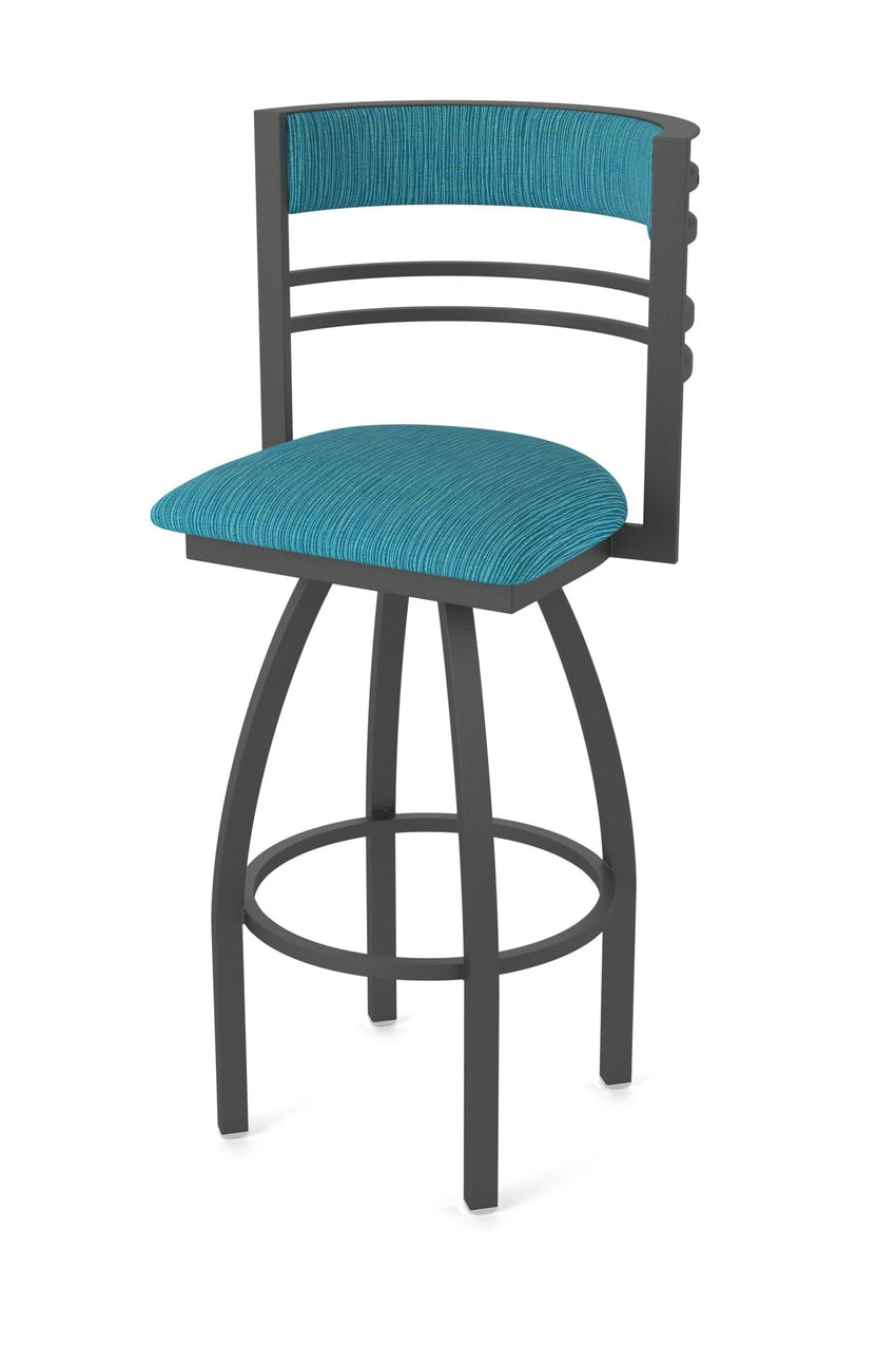 Holland Bar Stool 860 Hunter Swivel Counter Stool Upholstered Seat 25"H (HBS - 860 - CS - UP - 25H) - SchoolOutlet