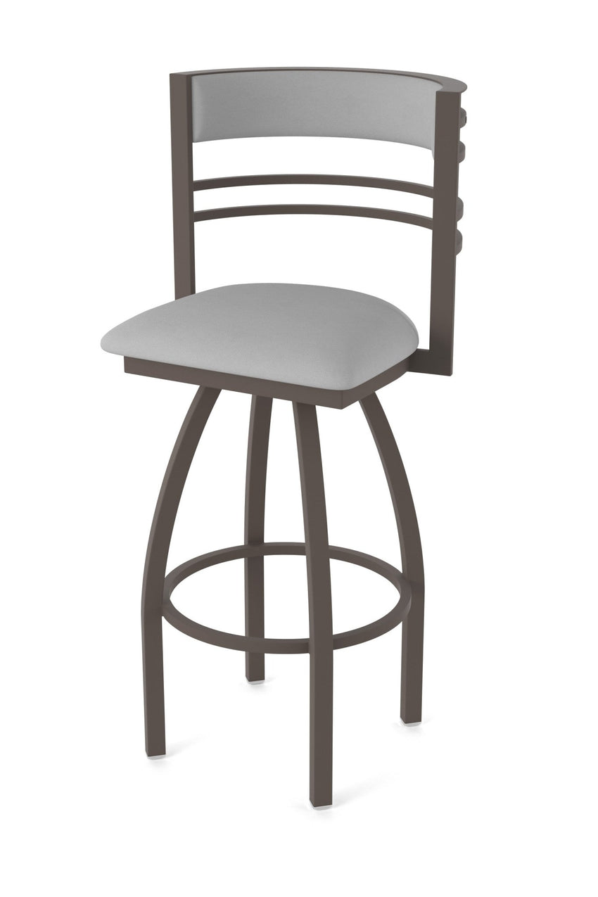 Holland Bar Stool 860 Hunter Swivel Bar Stool Upholstered Seat 30"H (HBS - 860 - BS - UP - 30H) - SchoolOutlet
