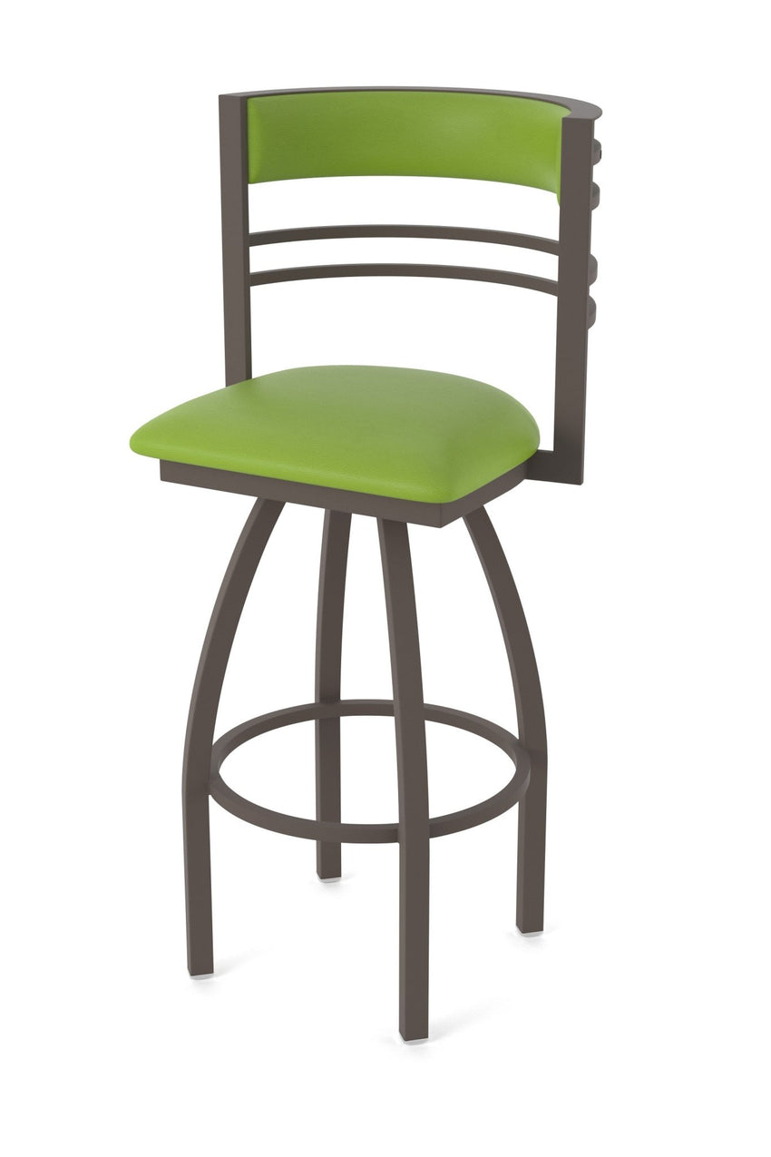 Holland Bar Stool 860 Hunter Swivel Bar Stool Upholstered Seat 30"H (HBS - 860 - BS - UP - 30H) - SchoolOutlet