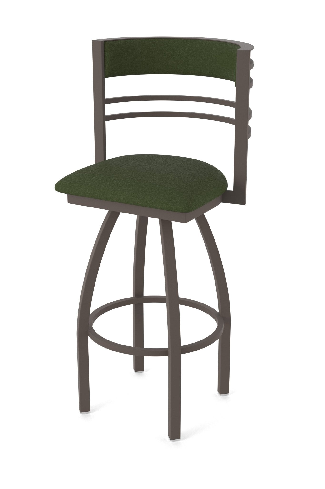 Holland Bar Stool 860 Hunter Swivel Bar Stool Upholstered Seat 30"H (HBS - 860 - BS - UP - 30H) - SchoolOutlet