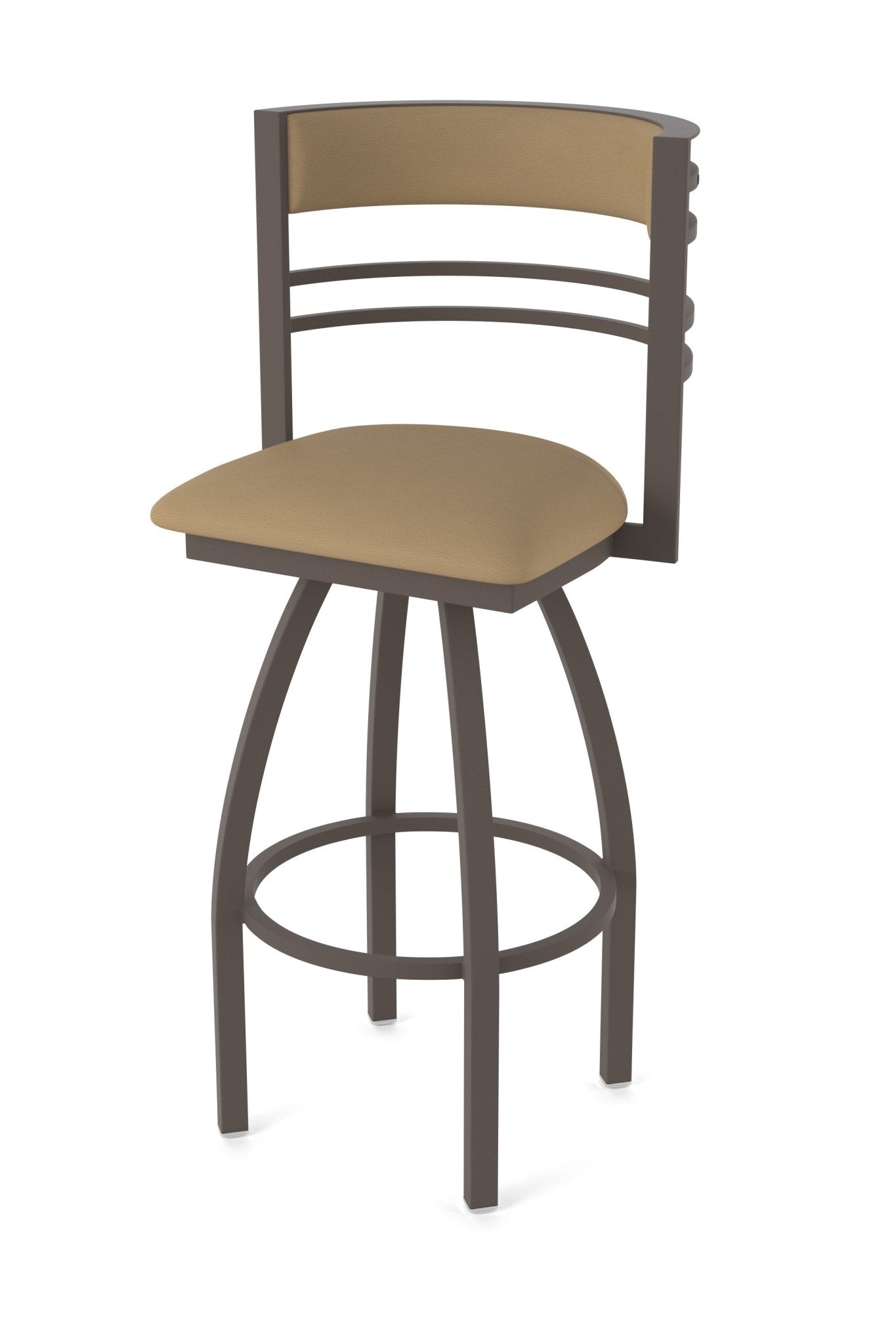 Holland Bar Stool 860 Hunter Swivel Bar Stool Upholstered Seat 30"H (HBS - 860 - BS - UP - 30H) - SchoolOutlet