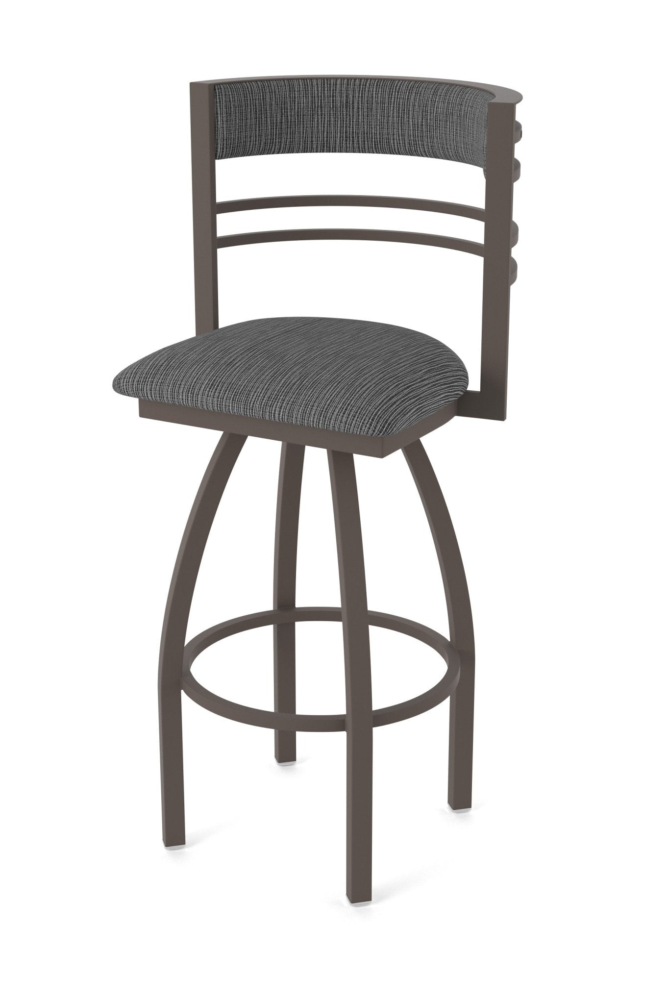 Holland Bar Stool 860 Hunter Swivel Bar Stool Upholstered Seat 30"H (HBS - 860 - BS - UP - 30H) - SchoolOutlet