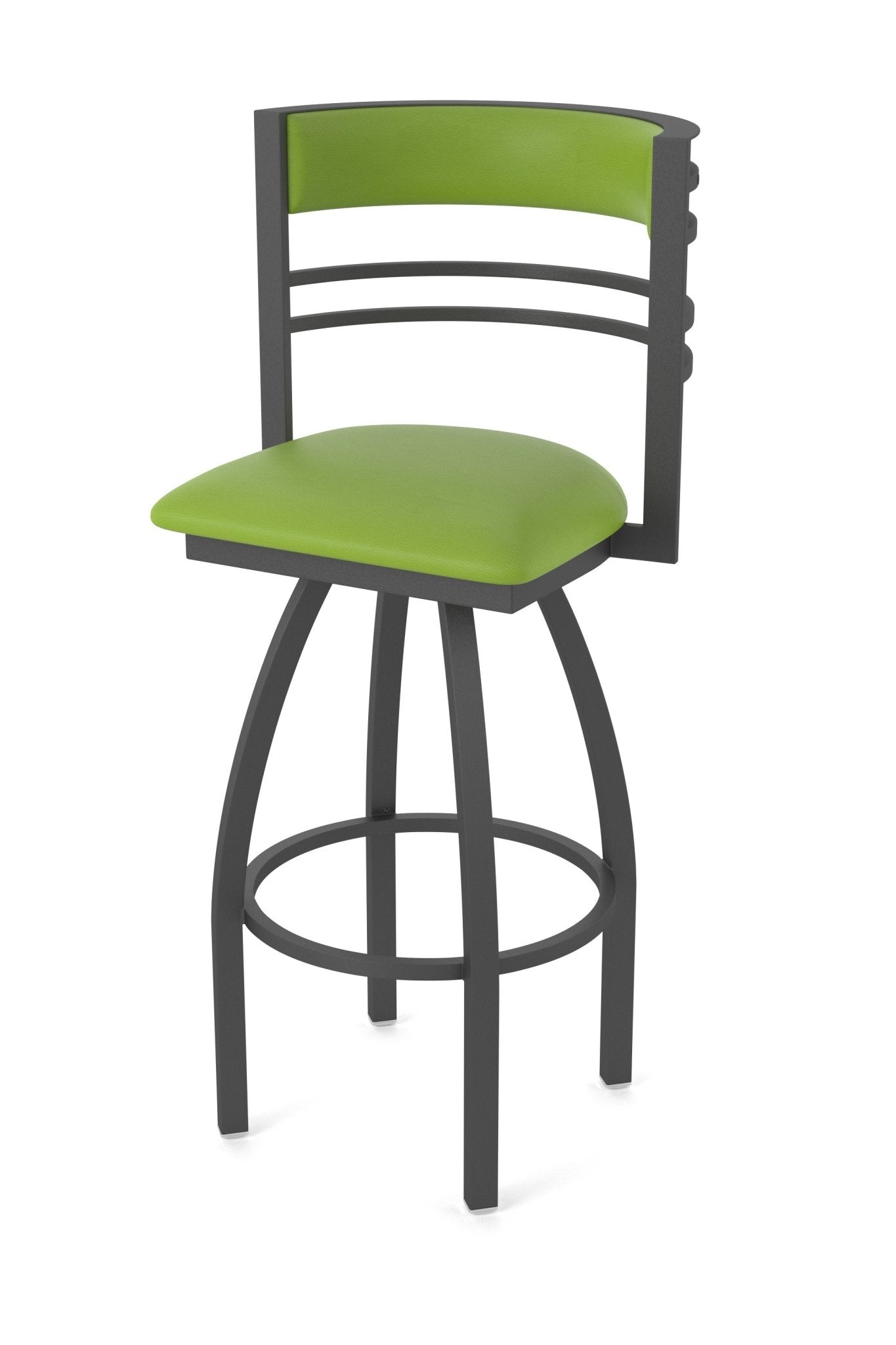 Holland Bar Stool 860 Hunter Swivel Bar Stool Upholstered Seat 30"H (HBS - 860 - BS - UP - 30H) - SchoolOutlet