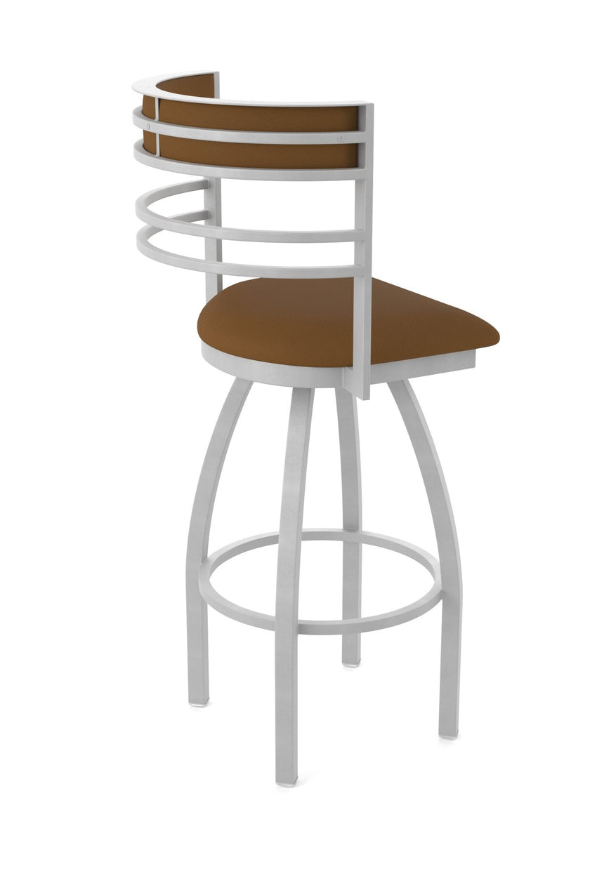 Holland Bar Stool 860 Hunter Swivel Bar Stool Upholstered Seat 36"H (HBS - 860 - BS - UP - 36H) - SchoolOutlet