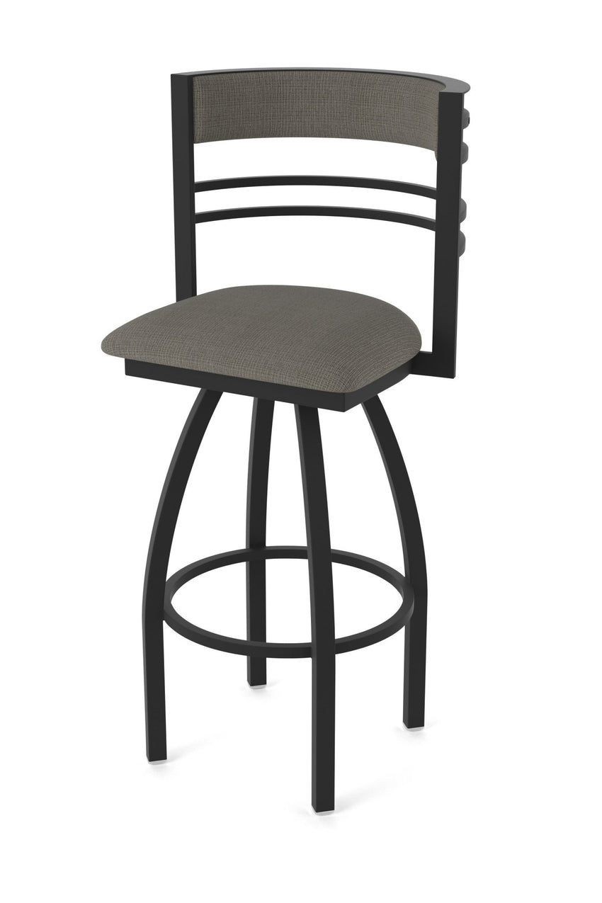 Holland Bar Stool 860 Hunter Swivel Bar Stool Upholstered Seat 36"H (HBS - 860 - BS - UP - 36H) - SchoolOutlet