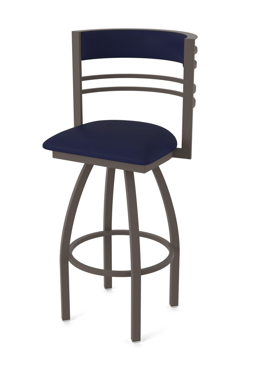 Holland Bar Stool 860 Hunter Swivel Bar Stool Upholstered Seat 36"H (HBS - 860 - BS - UP - 36H) - SchoolOutlet
