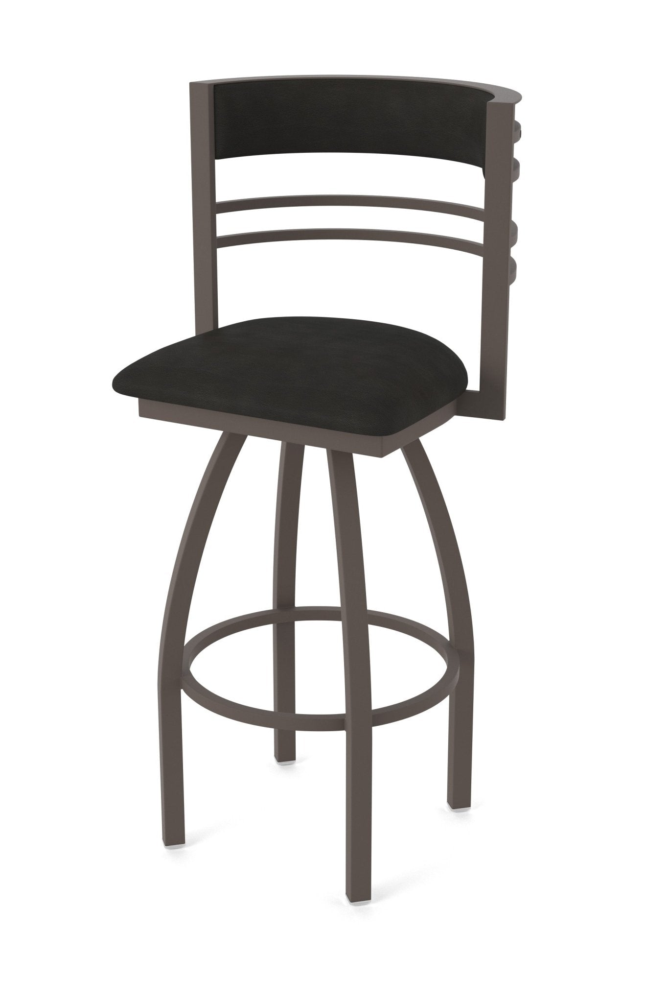 Holland Bar Stool 860 Hunter Swivel Bar Stool Upholstered Seat 36"H (HBS - 860 - BS - UP - 36H) - SchoolOutlet