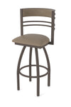 Holland Bar Stool 860 Hunter Swivel Bar Stool Upholstered Seat 36