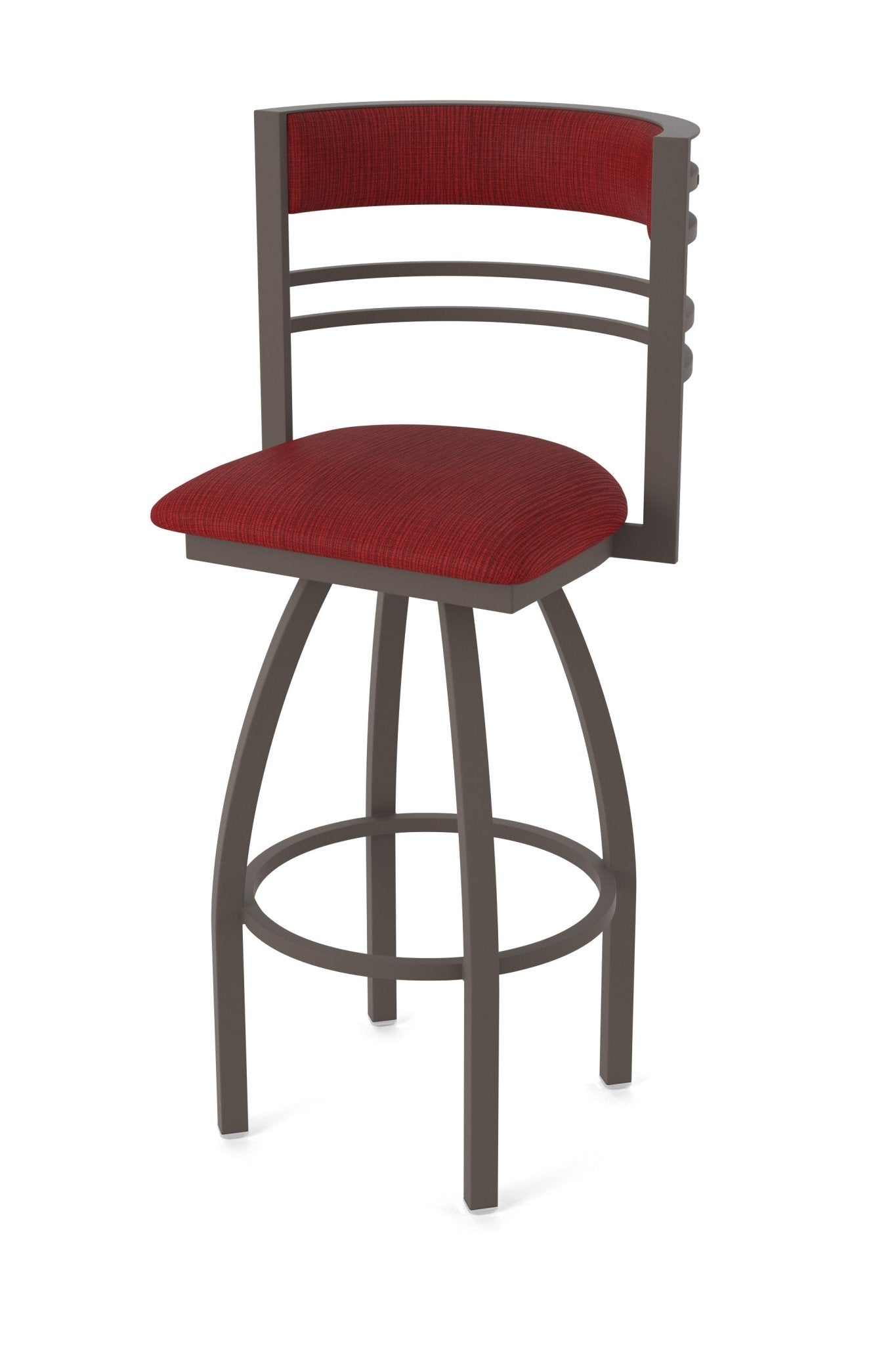 Holland Bar Stool 860 Hunter Swivel Bar Stool Upholstered Seat 36"H (HBS - 860 - BS - UP - 36H) - SchoolOutlet