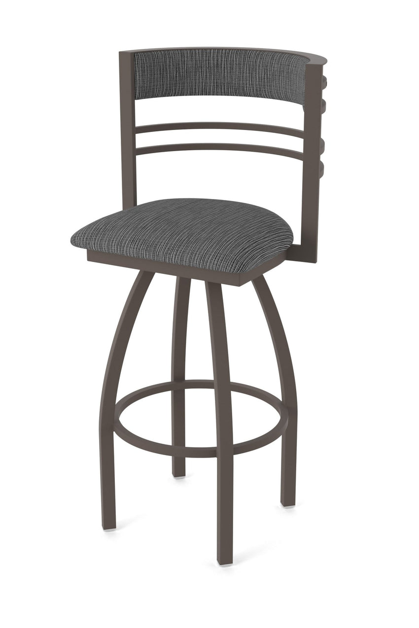 Holland Bar Stool 860 Hunter Swivel Bar Stool Upholstered Seat 36"H (HBS - 860 - BS - UP - 36H) - SchoolOutlet