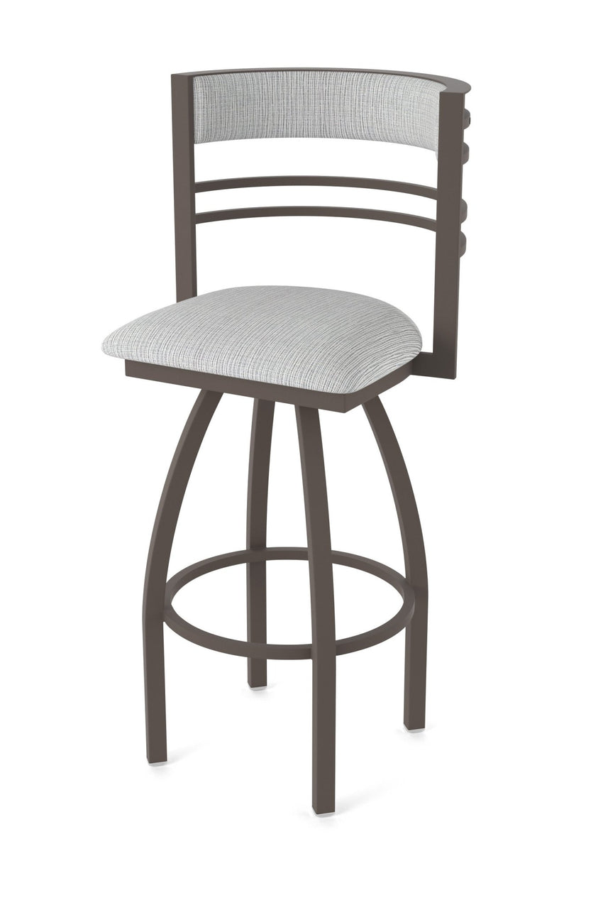 Holland Bar Stool 860 Hunter Swivel Bar Stool Upholstered Seat 36"H (HBS - 860 - BS - UP - 36H) - SchoolOutlet
