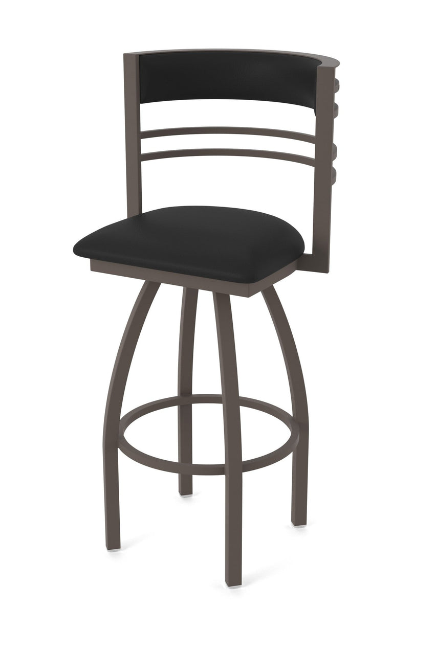 Holland Bar Stool 860 Hunter Swivel Bar Stool Upholstered Seat 36"H (HBS - 860 - BS - UP - 36H) - SchoolOutlet