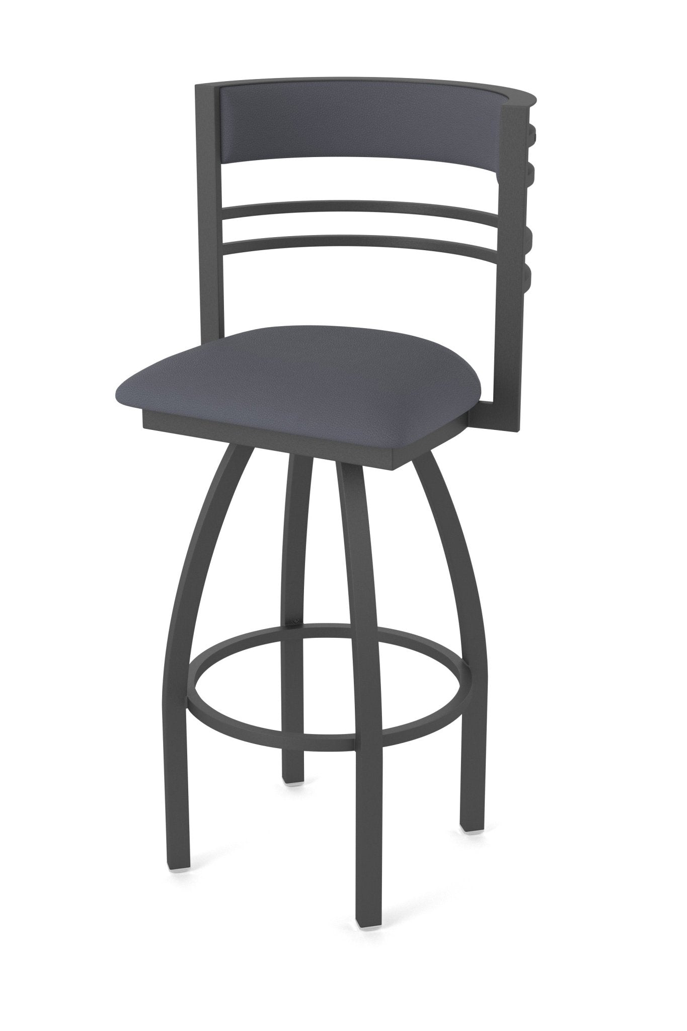 Holland Bar Stool 860 Hunter Swivel Bar Stool Upholstered Seat 36"H (HBS - 860 - BS - UP - 36H) - SchoolOutlet