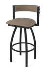 Holland Bar Stool 861 Artemis Swivel Counter Stool Upholstered Seat 25
