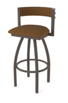 Holland Bar Stool 861 Artemis Swivel Counter Stool Upholstered Seat 25