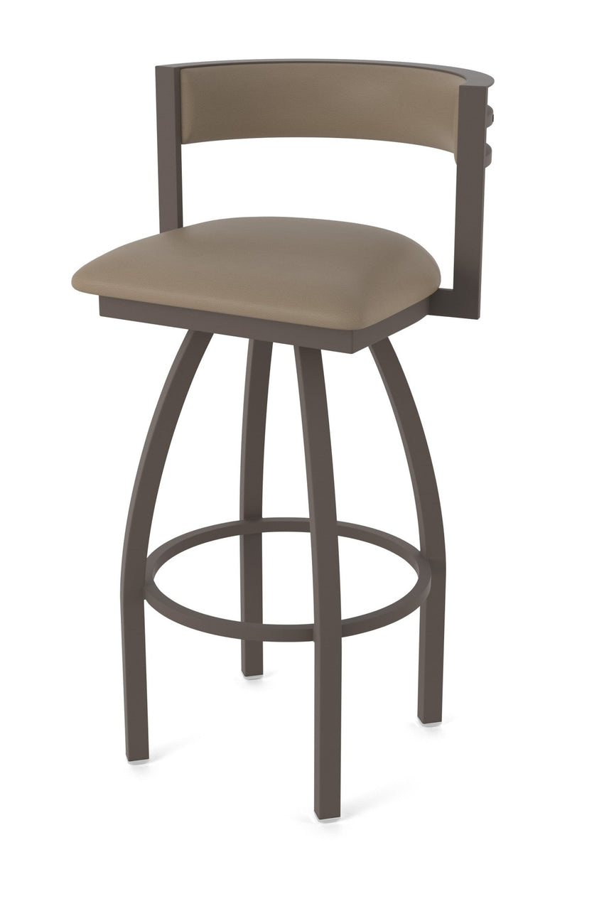 Holland Bar Stool 861 Artemis Swivel Counter Stool Upholstered Seat 25"H (HBS - 861 - CS - UP - 25H) - SchoolOutlet