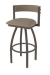Holland Bar Stool 861 Artemis Swivel Counter Stool Upholstered Seat 25