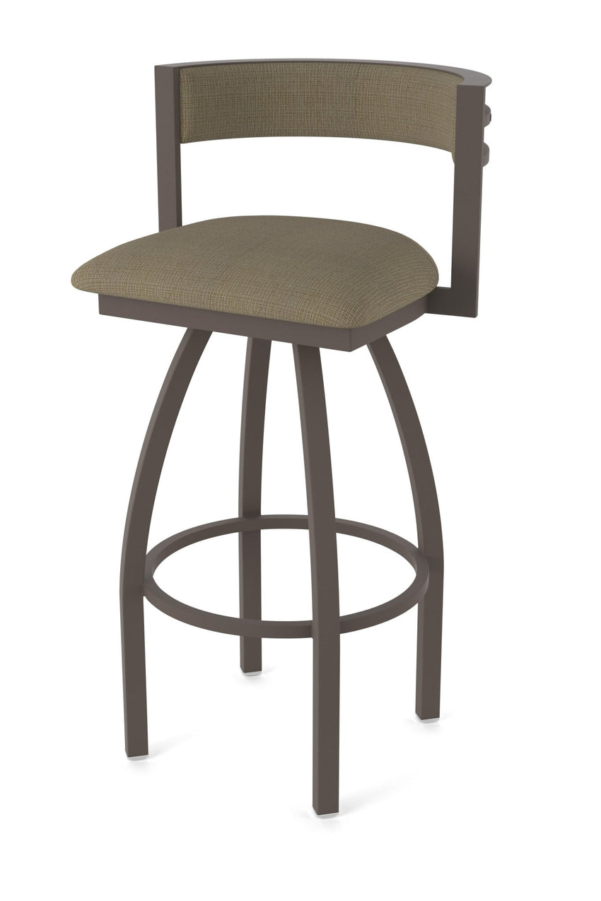 Holland Bar Stool 861 Artemis Swivel Counter Stool Upholstered Seat 25"H (HBS - 861 - CS - UP - 25H) - SchoolOutlet