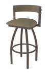 Holland Bar Stool 861 Artemis Swivel Counter Stool Upholstered Seat 25