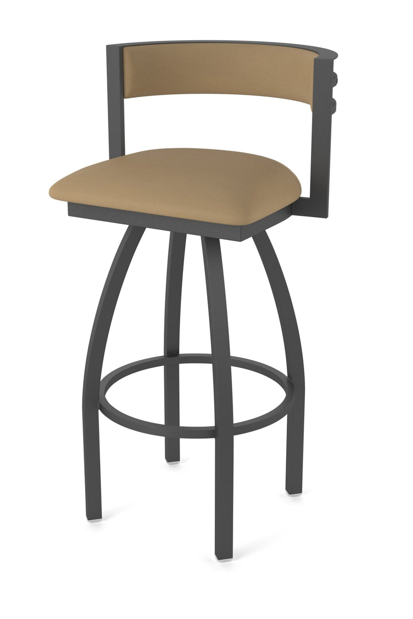 Holland Bar Stool 861 Artemis Swivel Counter Stool Upholstered Seat 25"H (HBS - 861 - CS - UP - 25H) - SchoolOutlet