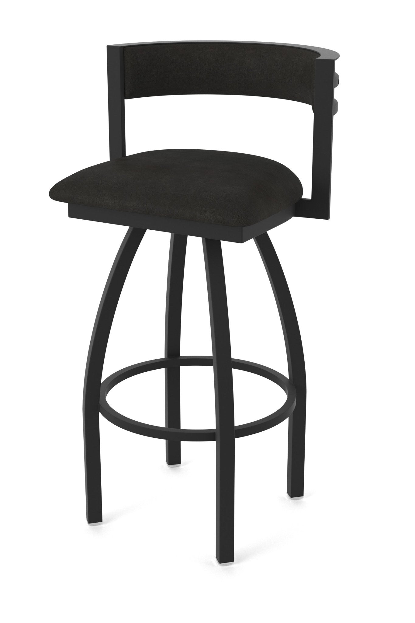 Holland Bar Stool 861 Artemis Swivel Bar Stool Upholstered Seat 30"H (HBS - 861 - BS - UP - 30H) - SchoolOutlet