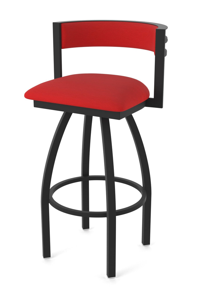 Holland Bar Stool 861 Artemis Swivel Bar Stool Upholstered Seat 30"H (HBS - 861 - BS - UP - 30H) - SchoolOutlet