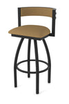 Holland Bar Stool 861 Artemis Swivel Bar Stool Upholstered Seat 30
