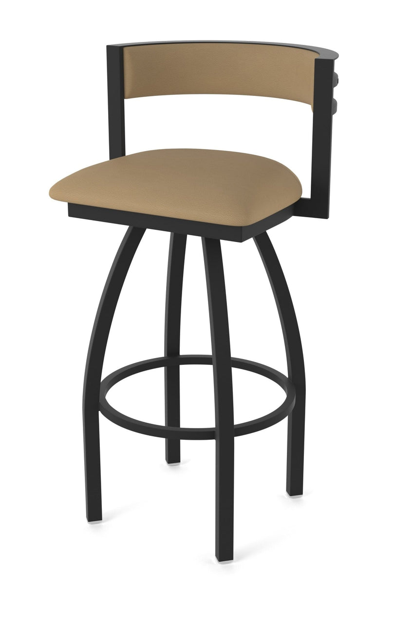 Holland Bar Stool 861 Artemis Swivel Bar Stool Upholstered Seat 30"H (HBS - 861 - BS - UP - 30H) - SchoolOutlet
