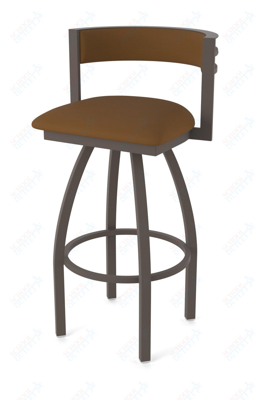 Holland Bar Stool 861 Artemis Swivel Bar Stool Upholstered Seat 30"H (HBS - 861 - BS - UP - 30H) - SchoolOutlet