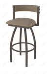Holland Bar Stool 861 Artemis Swivel Bar Stool Upholstered Seat 30