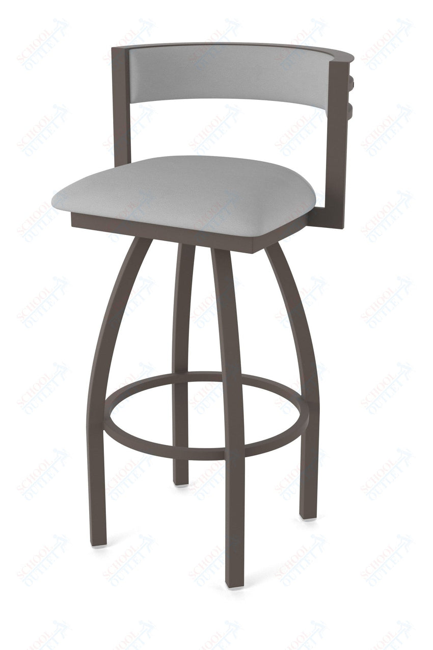 Holland Bar Stool 861 Artemis Swivel Bar Stool Upholstered Seat 30"H (HBS - 861 - BS - UP - 30H) - SchoolOutlet