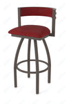 Holland Bar Stool 861 Artemis Swivel Bar Stool Upholstered Seat 30