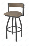 Holland Bar Stool 861 Artemis Swivel Bar Stool Upholstered Seat 30