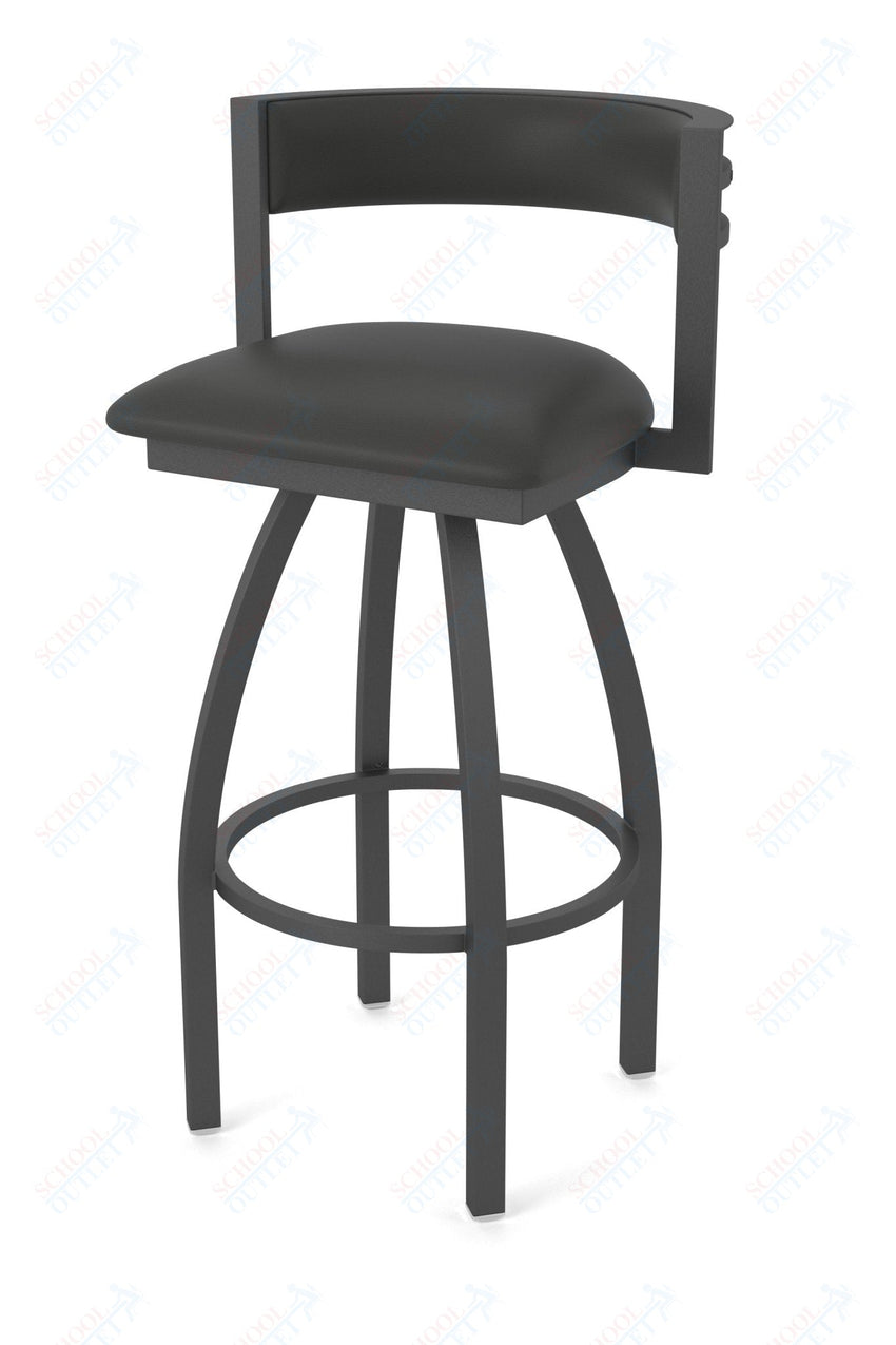Holland Bar Stool 861 Artemis Swivel Bar Stool Upholstered Seat 30"H (HBS - 861 - BS - UP - 30H) - SchoolOutlet