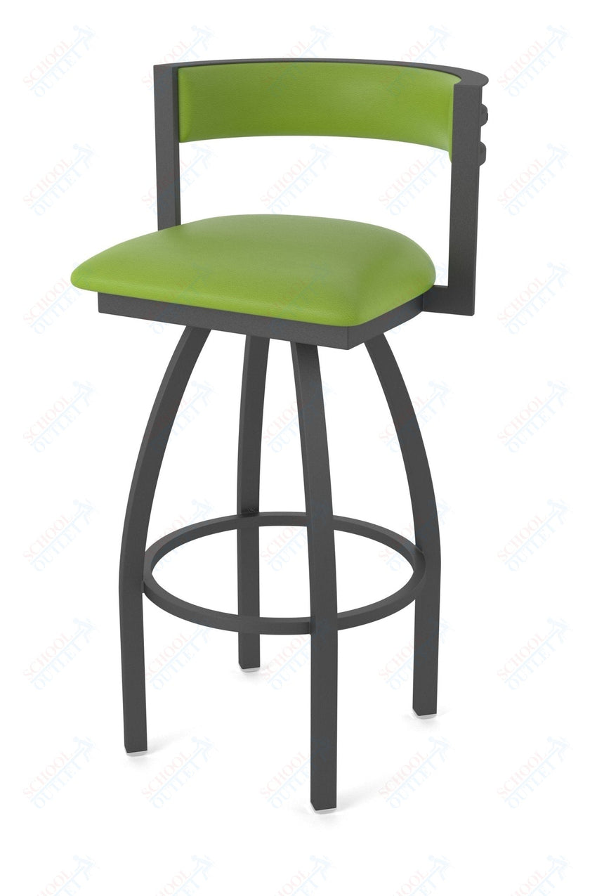 Holland Bar Stool 861 Artemis Swivel Bar Stool Upholstered Seat 30"H (HBS - 861 - BS - UP - 30H) - SchoolOutlet