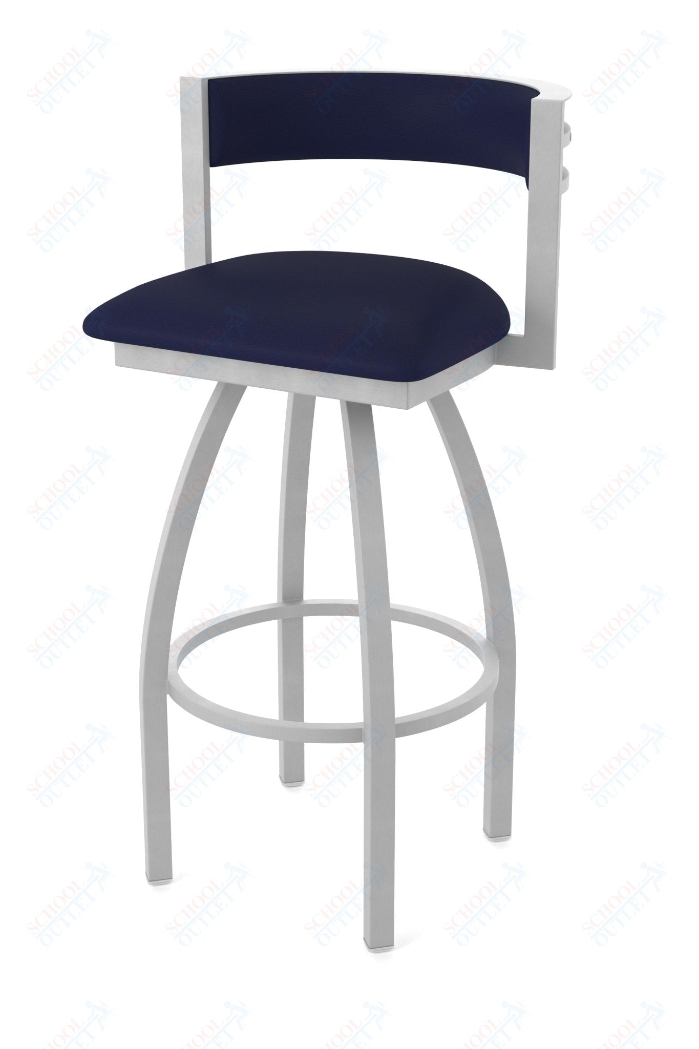 Holland Bar Stool 861 Artemis Swivel Bar Stool Upholstered Seat 36"H (HBS - 861 - BS - UP - 36H) - SchoolOutlet