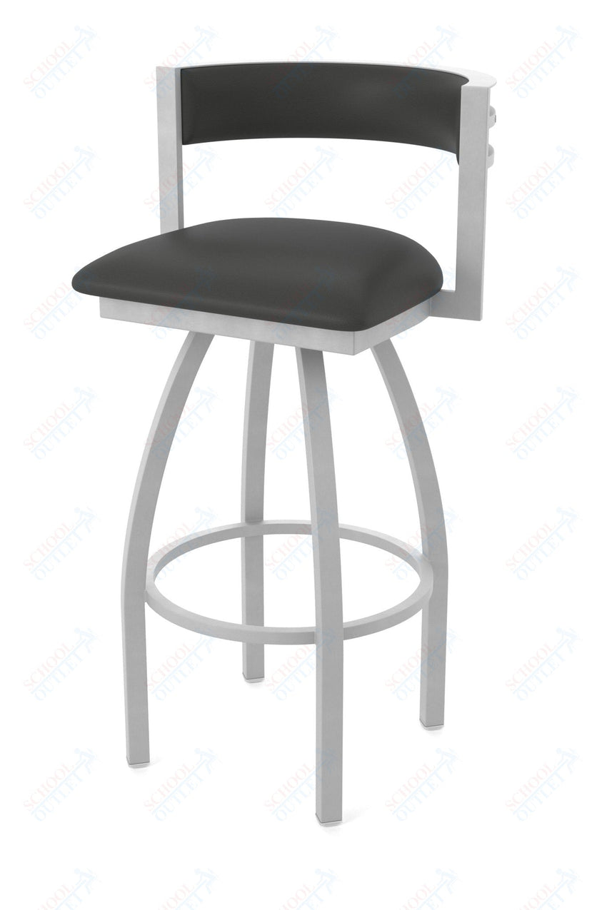 Holland Bar Stool 861 Artemis Swivel Bar Stool Upholstered Seat 36"H (HBS - 861 - BS - UP - 36H) - SchoolOutlet