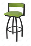 Holland Bar Stool 861 Artemis Swivel Bar Stool Upholstered Seat 36