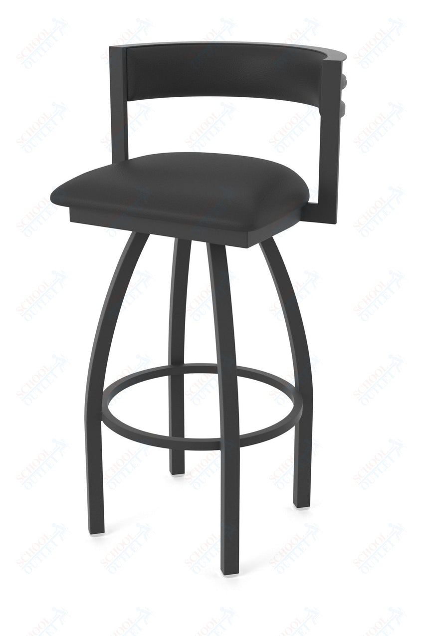 Holland Bar Stool 861 Artemis Swivel Bar Stool Upholstered Seat 36"H (HBS - 861 - BS - UP - 36H) - SchoolOutlet