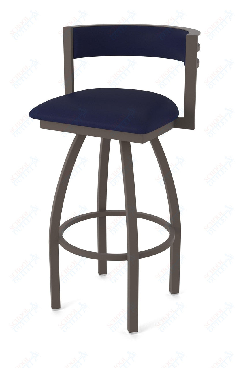 Holland Bar Stool 861 Artemis Swivel Bar Stool Upholstered Seat 36"H (HBS - 861 - BS - UP - 36H) - SchoolOutlet