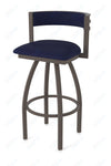 Holland Bar Stool 861 Artemis Swivel Bar Stool Upholstered Seat 36