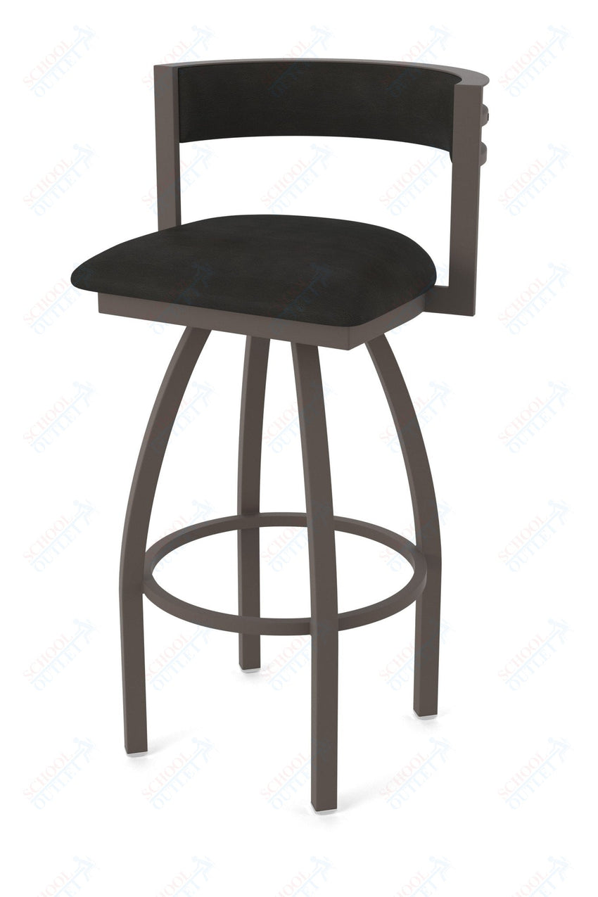 Holland Bar Stool 861 Artemis Swivel Bar Stool Upholstered Seat 36"H (HBS - 861 - BS - UP - 36H) - SchoolOutlet