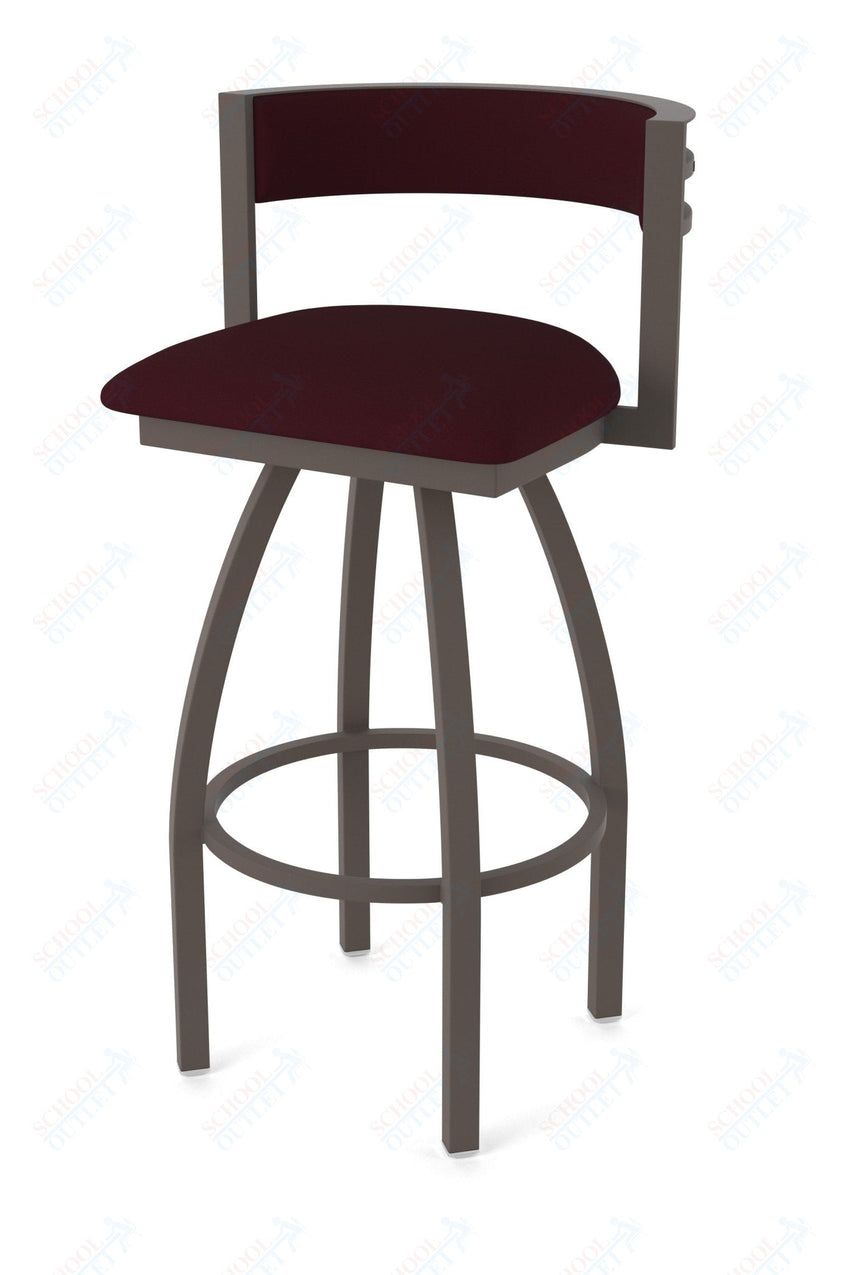 Holland Bar Stool 861 Artemis Swivel Bar Stool Upholstered Seat 36"H (HBS - 861 - BS - UP - 36H) - SchoolOutlet