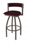 Holland Bar Stool 861 Artemis Swivel Bar Stool Upholstered Seat 36